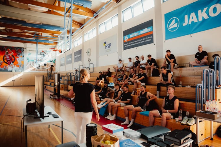 Workshop Neuroathletik mit Profi-Basketballspielern (Lumani)
