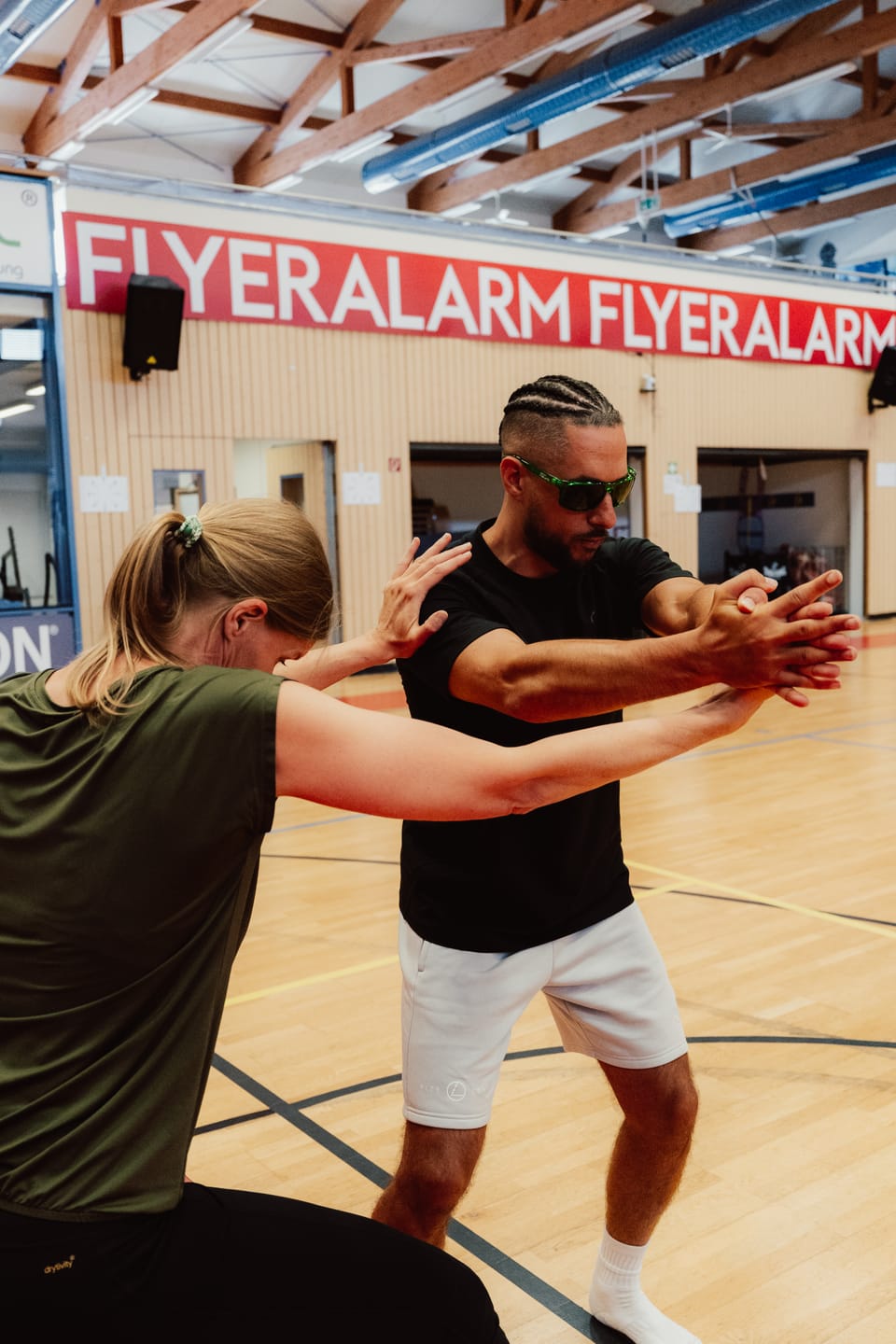 Farbbrillen und Zungenkreisen mit Yasin Turan (Ratiopharm Ulm)